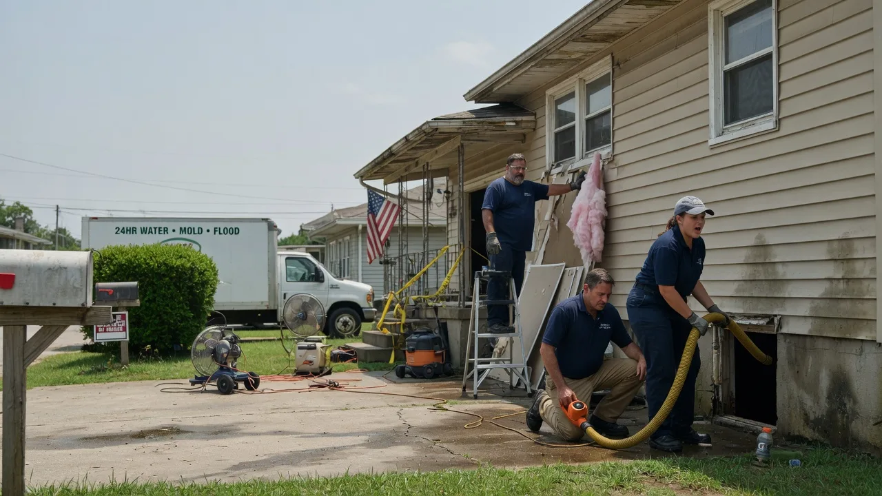 Water Damage Repair in Nursery, TX near me